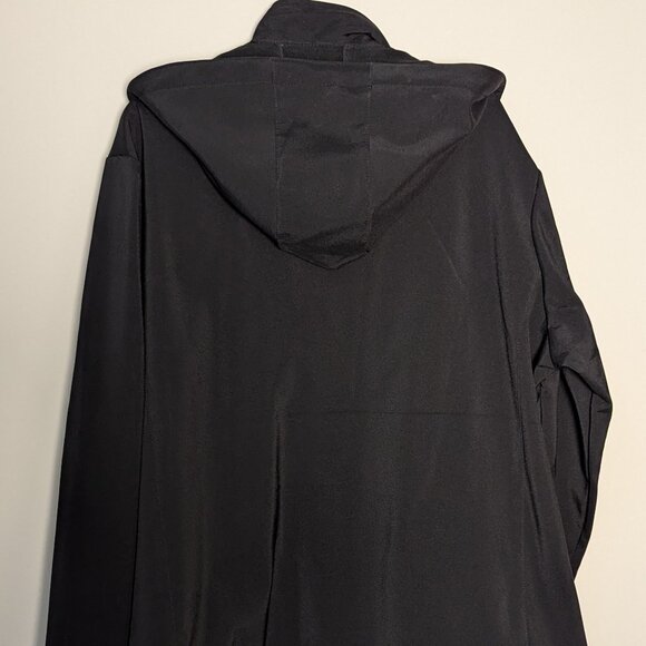 NWT NFL Black New Orleans Saints Stadium Jacket with Detachable Hood. Size XL - Picture 4 of 6